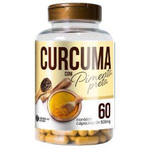 CURCUMA C/ PIMENTA PRETA 500MG 60 CAPSULAS - NATUVITE (  )